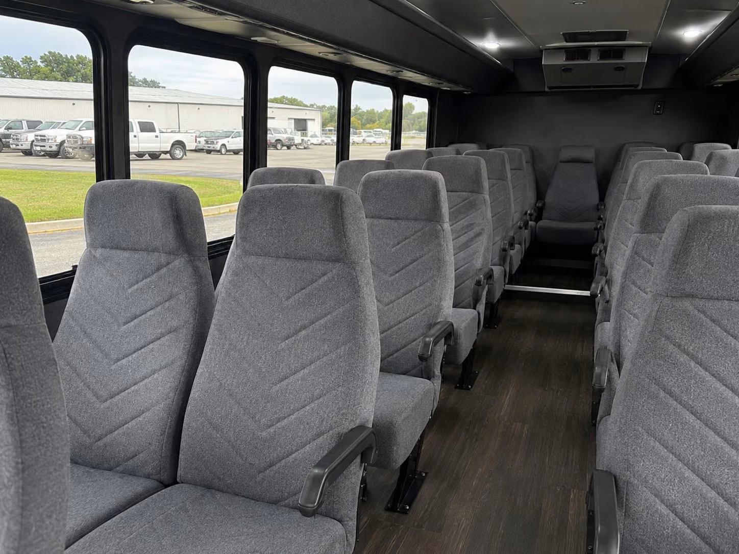 15 passenger minibus inside