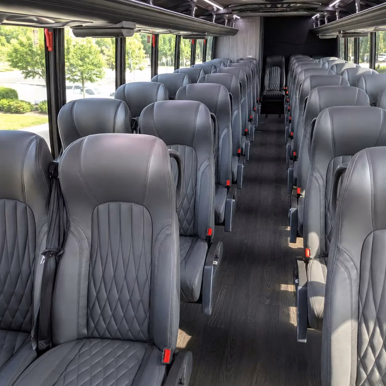 30 passenger minibus interior