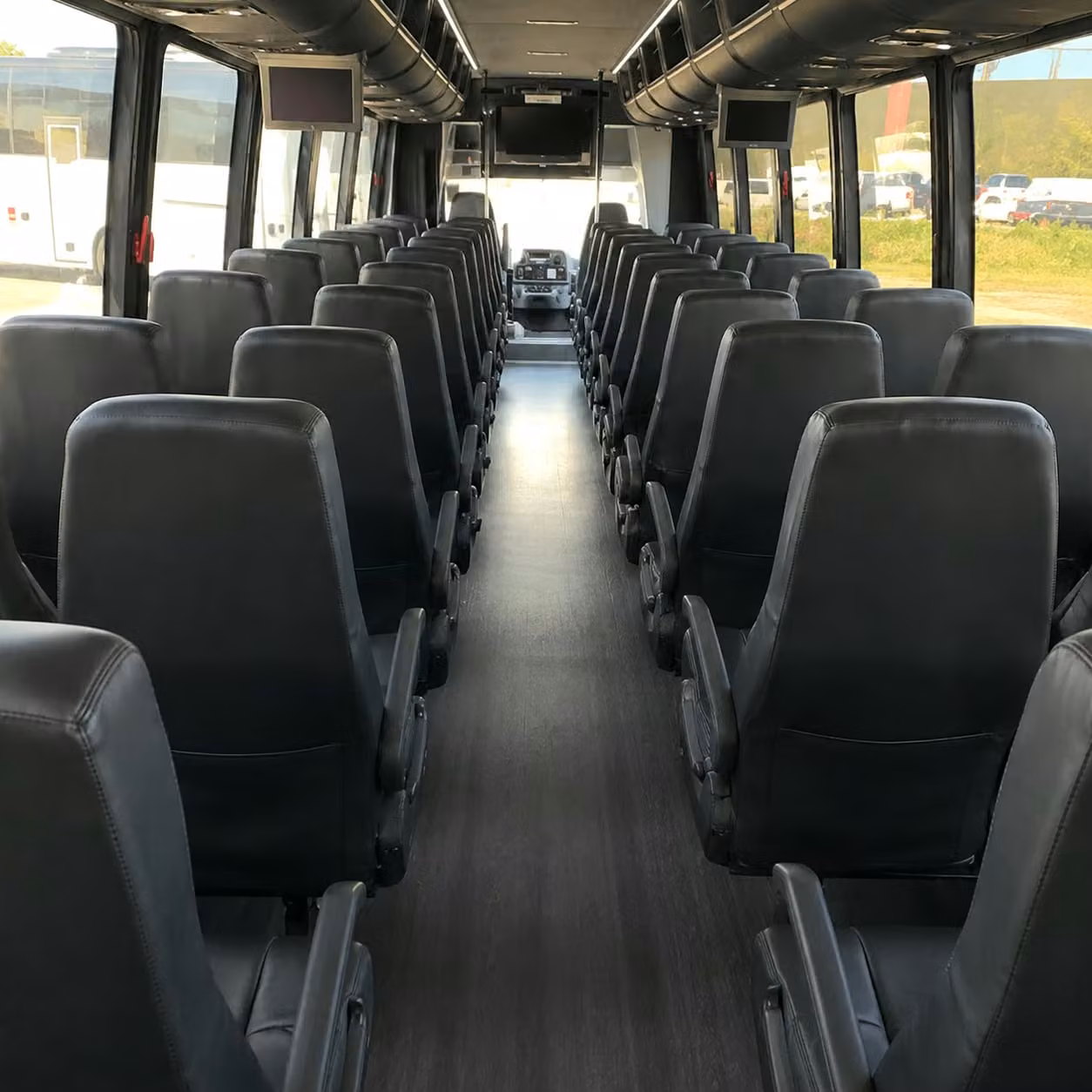 35 passenger minibus inside