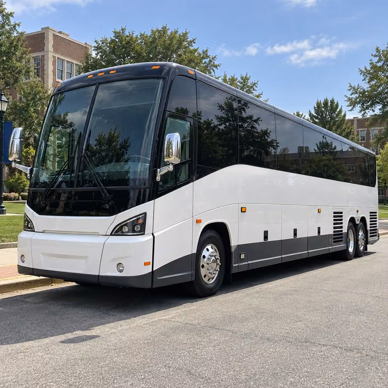 56 passenger charter bus
