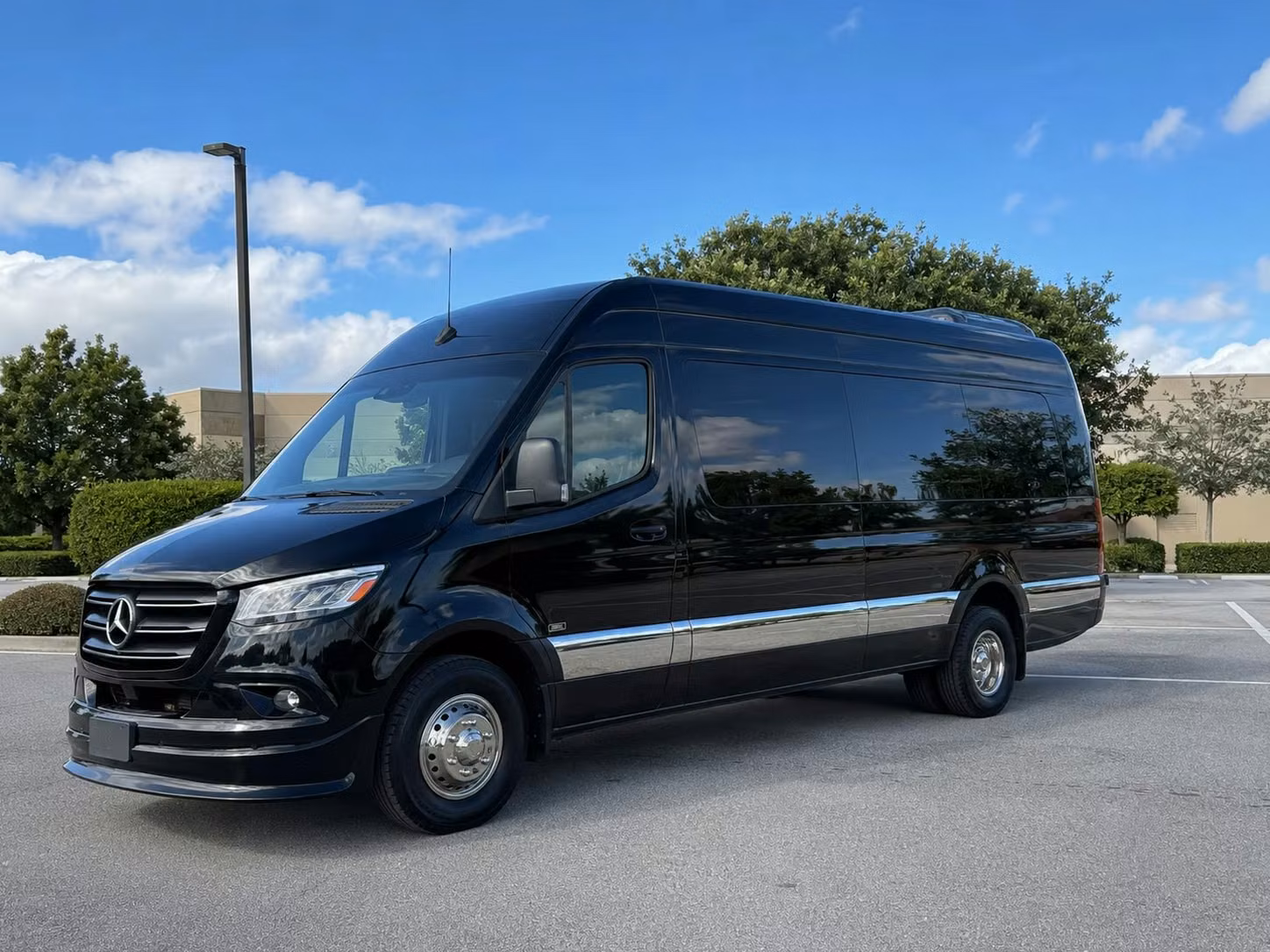 sprinter van with driver